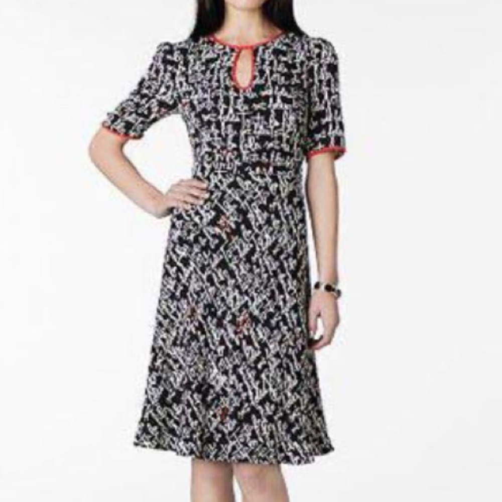 Kate Spade x Garance Doré Oh La La Melanie Silk Dress
